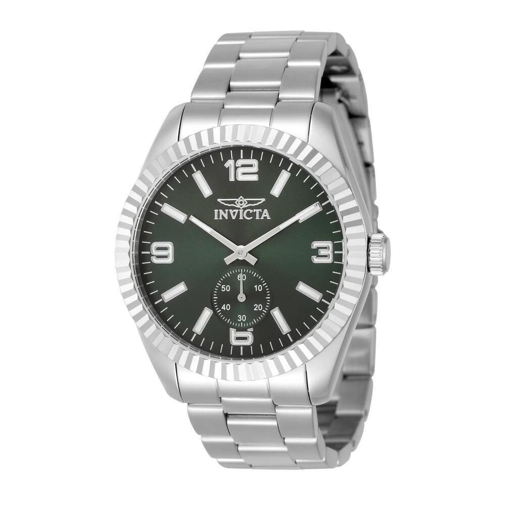 Invicta 49358 Specialty Quartz Green Dial Watch